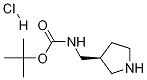 S-3-(boc-aminomethyl)-pyrrolidine-hcl Structure,1075260-66-0Structure