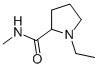 1-Ethyl-n-methylpyrrolidine-2-carboxamide Structure,107599-38-2Structure