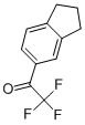 Ethanone, 1-(2,3-dihydro-1h-inden-5-yl)-2,2,2-trifluoro-(9ci) Structure,107713-63-3Structure