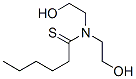 Hexanethioamide, n,n-bis(2-hydroxyethyl)- Structure,107716-72-3Structure