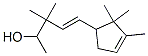 3,3-Dimethyl-5-(2,2,3-trimethyl-3-cyclopenten-1-yl)-4-penten-2-ol Structure,107898-54-4Structure