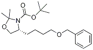 (R)-4-(4-(苄氧基)丁基)-2,2-二甲基噁唑啉-3-羧酸叔丁酯结构式_1079209-05-4结构式