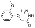 (2-Methoxy-phenoxy)-acetic acid hydrazide Structure,107967-88-4Structure