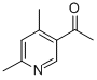 Ethanone,1-(4,6-dimethyl-3-pyridinyl)-Structure,108028-67-7Structure Ethanone,1-(4,6-dimethyl-3-pyridinyl)- Structure,108028-67-7Structure