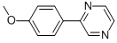 2-(4-Methoxyphenyl)pyrazine Structure,108030-81-5Structure