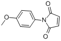 1-(4-甲氧基-苯基)-吡咯-2,5-二酮结构式_1081-17-0结构式