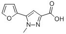 5-(2-Furyl)-1-methyl-1H-pyrazole-3-carboxylic acid Structure,108128-39-8Structure