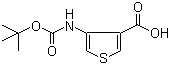 4-[[(Tert-butoxy)carbonyl]amino]-3-thiophenecarboxylic acid Structure,108180-63-8Structure