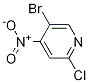 5-Bromo-2-chloro-4-nitropyridine Structure,1082041-27-7Structure