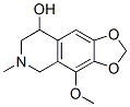 5,6,7,8-Tetrahydro-4-methoxy-6-methyl-1,3-dioxolo[4,5-g]isoquinolin-8-ol Structure,108261-07-0Structure