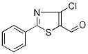 4-Chloro-2-phenyl-5-thiazolecarboxaldehyde Structure,108263-77-0Structure