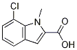 7-Chloro-1-methyl-1H-indole-2-carboxylic acid Structure,1082766-49-1Structure