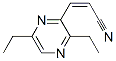 (z)-(9ci)-3-(3,6-二乙基吡嗪)-2-丙烯腈结构式_108290-51-3结构式