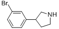 3-(3-Bromophenyl)pyrrolidine Structure,1082926-06-4Structure