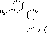 3-(6-氨基-3-甲基-吡啶-2-基)-苯甲酸叔丁酯结构式_1083057-14-0结构式