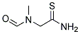 Ethanethioamide, 2-(formylmethylamino)-(9ci) Structure,108591-63-5Structure