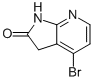 4-Bromo-1,3-dihydro-2h-pyrrolo[2,3-b]pyridin-2-one Structure,1086064-49-4Structure