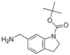 6-氨基甲基-2,3-二氢-吲哚-1-羧酸叔丁酯结构式_1086392-26-8结构式