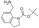 Tert-butyl 7-(aminomethyl)indoline-1-carboxylate Structure,1086392-30-4Structure