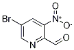 5-Bromo-3-nitropyridine-2-carbaldehyde Structure,1086838-46-1Structure