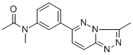 N-甲基-n-(3-(3-甲基-[1,2,4]噻唑并[4,3-b]吡嗪-6-基)苯基)乙酰胺结构式_108825-65-6结构式