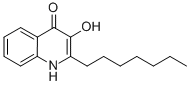 2-Heptyl-3-hydroxy-4-quinolone Structure,108985-27-9Structure