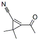 1-Cyclopropene-1-carbonitrile, 2-acetyl-3,3-dimethyl- (9ci) Structure,109073-20-3Structure