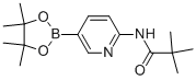 2,2-Dimethyl-n-[5-(4,4,5,5-tetramethyl-1,3,2-dioxaborolan-2-yl)-2-pyridinyl]-propanamide Structure,1092119-20-4Structure