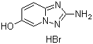 2-氨基[1,2,4]噻唑并[1,5-a]吡啶-6-醇氢溴酸结构式_1092394-16-5结构式