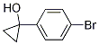 1-(4-Bromophenyl)cyclopropanol Structure,109240-30-4Structure