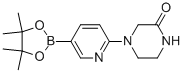 2-Piperazinone, 4-[5-(4,4,5,5-tetramethyl-1,3,2-dioxaborolan-2-yl)-2-pyridinyl]- Structure,1092564-28-7Structure