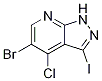 5-Bromo-4-chloro-3-iodo-1h-pyrazolo[3,4-b]pyridine Structure,1092579-78-6Structure