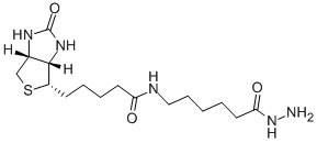 (+)-Biotinamidohexanoic acid hydrazide Structure,109276-34-8Structure