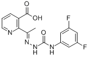 Diflufenzopyr standard Structure,109293-97-2Structure