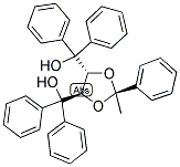 (+)-4,5-Bis[hydroxy(diphenyl)methyl]-2-methyl-2-phenyl-1,3-dioxolane Structure,109306-21-0Structure