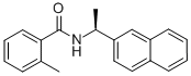 2-Methyl-n-(1s-naphthalen-2-yl-ethyl)-benzamide Structure,1093070-09-7Structure