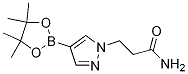 4-(4,4,5,5-Tetramethyl-1,3,2-dioxaborolan-2-yl)-1h-pyrazole-1-propanamide Structure,1093307-34-6Structure