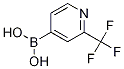 2-(Trifluoromethyl)pyridine-4-boronic acid Structure,1093407-58-9Structure