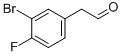 2-(3-Bromo-4-fluorophenyl)acetaldehyde Structure,109346-89-6Structure