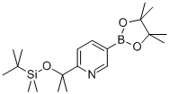 2-(2-(Tert-butyldimethylsilyloxy)propan-2-yl)-5-(4,4,5,5-tetramethyl-1,3,2-dioxaborolan-2-yl)pyridine Structure,1093878-52-4Structure