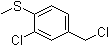 (2-Chloro-4-(chloromethyl)phenyl)(methyl)sulfane Structure,109418-89-5Structure