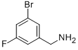 Benzenemethanamine, 3-bromo-5-fluoro- Structure,1094555-68-6Structure