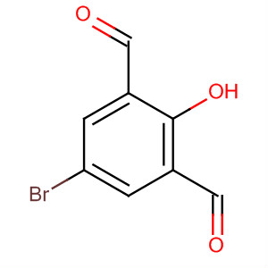 5-Bromo-2-hydroxy-1,3-benzenedicarboxaldehyde Structure,109517-99-9Structure