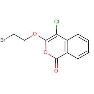 3-(2-Bromoethoxy)-4-chloroisocoumarin Structure,109532-13-0Structure