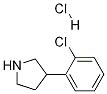 3-(2-Chlorophenyl)pyrrolidine hydrochloride Structure,1095545-14-4Structure