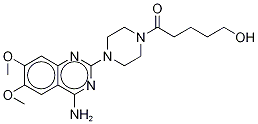 1-[4-(4-氨基-6,7-二甲氧基-2-喹唑啉yl)-1-哌嗪]-5-羟基-1-戊酮结构式_109678-71-9结构式