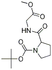 1-Boc-2-(2-methoxy-2-oxoethylcarbamoyl)pyrrolidine Structure,1097194-13-2Structure