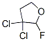 Furan, 3,3-dichloro-2-fluorotetrahydro-(9ci) Structure,109776-93-4Structure