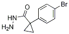 1-(4-Bromophenyl)cyclopropanecarbohydrazide Structure,1098360-87-2Structure