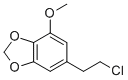 6-(2-Chloro-ethyl)-4-methoxy-benzo[1,3]dioxole Structure,109856-89-5Structure